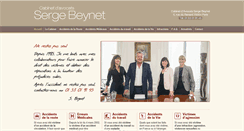 Desktop Screenshot of beynet-avocats.com